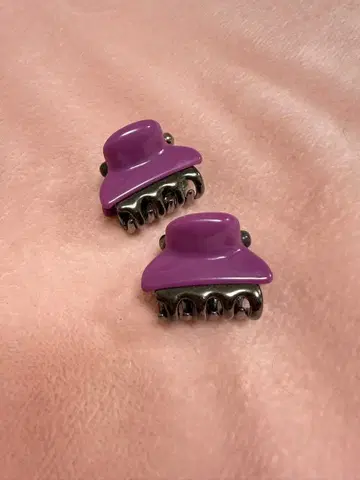 acca 헤어 클립 미니 사이즈 2개 세트