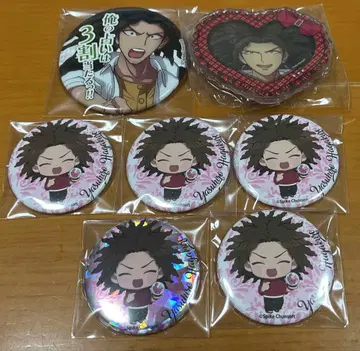 하가쿠레 야스히로 캔뱃지 7개 세트