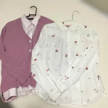 캐스 키드슨 꽃무늬 자수 긴팔 셔츠 사이즈 10