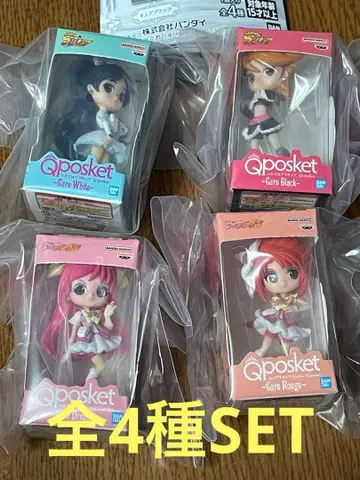 프리큐어 올스타즈 Qposket 미니어처 컬렉션 총 4종 SET