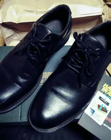 HAWKINS TR EPSOM PLAIN 올 블랙 25.5cm