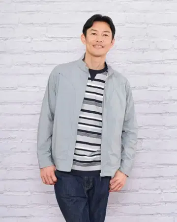 골든 베어 블루종 그레이 경량 스트레치 L