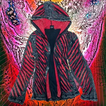 SHOP THERAPY 베놈 상처 후드티 빨검