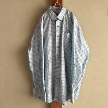 엘엘빈 긴팔 체크 셔츠