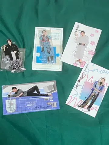 SnowMan 메구로 렌 아크릴 스탠드 세트