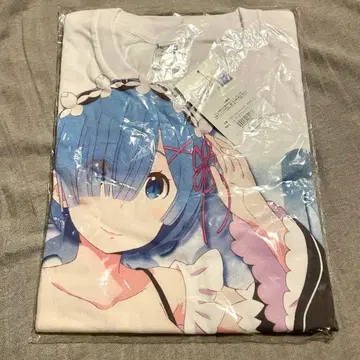 리제로 렘 풀 그래픽 셔츠