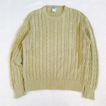 BEAMS 빔즈 케이블 니트 L 사이즈