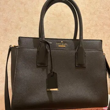 케이트 스페이드 블랙 토트백 숄더끈 포함