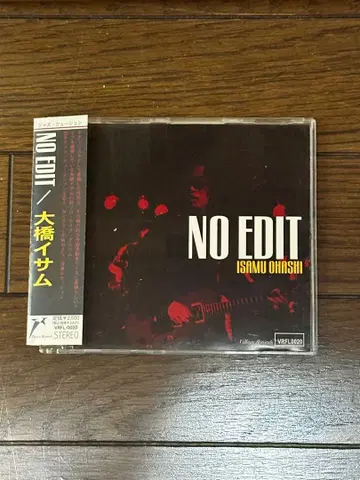 오하시 이사무 NO EDIT 단종 CD