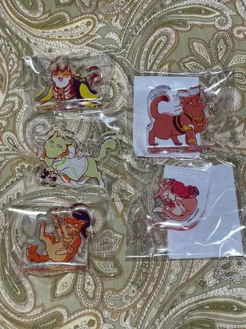 파라라이 아크릴 블록 파라 고양이 아칸야츠라