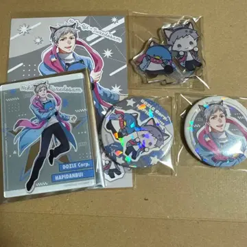 도즈루사 산리오 콜라보 하피단부이 고양이 아저씨 세트