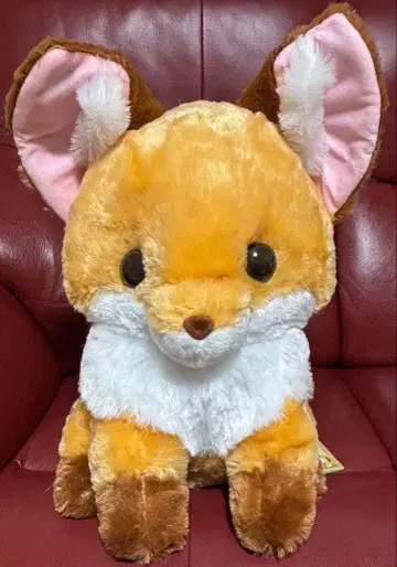 쵸콘과 여우 아기 울트라 BIG 봉제 인형 키나코