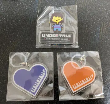UNDERTALE 10주년 콘서트 회장 한정판 캡슐 토이 3개 세트