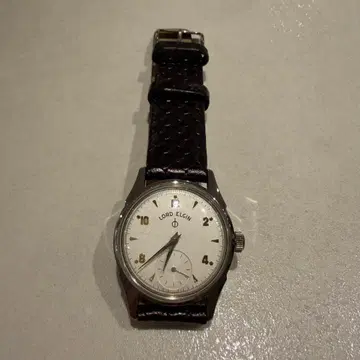 [ 쿼츠 배터리 교체 완료 작동품 ] 로드 엘진 손목시계