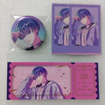 브레마이 우쿄 마오 블레이크 마이 케이스 캔뱃지 사진풍 카드 티켓풍 카드