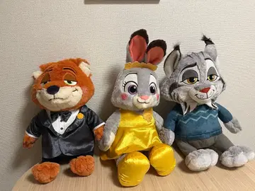 주토피아 봉제 인형 세트 약 30cm