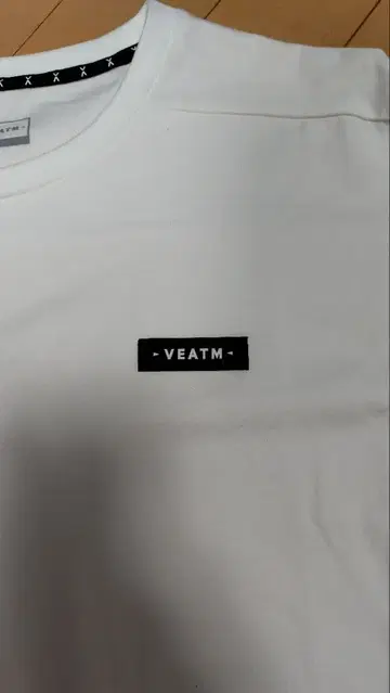 VEATM 비트 T셔츠 화이트