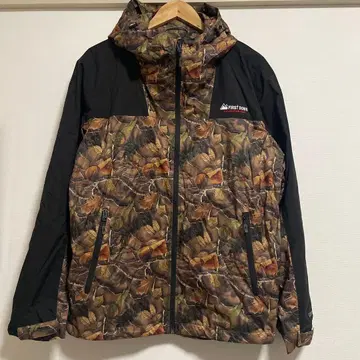 FIRST DOWN 카모플라쥬 마운틴 후드티 L