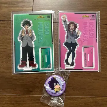 나의 히어로 아카데미아 아크릴 스탠드 세트 & 캔뱃지