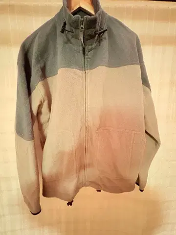 Burton 플리스 자켓 그레이/베이지 S