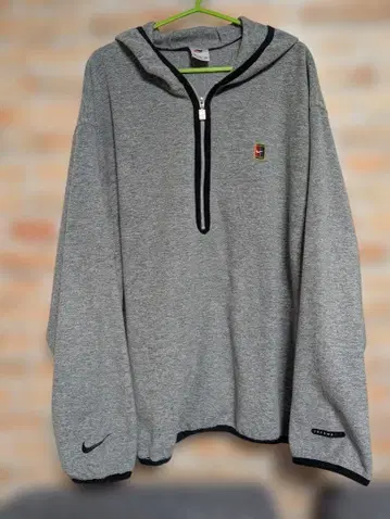 구제 의류 Nike 후드 부착 그레이 스웨터