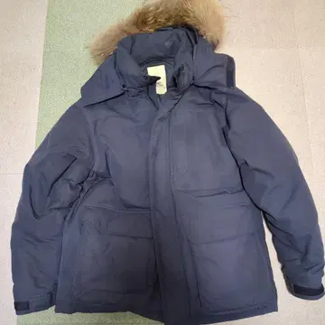 Fox Fire 네이비 다운 자켓 오로라 파이어폭스