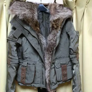 올리브 밀리터리 자켓