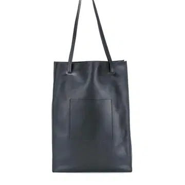 질 샌더 블랙 쇼퍼 토트백