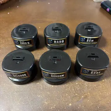 조지아 콜라보 기동전사 건담 모빌 마그넷 6종류 컴플리트