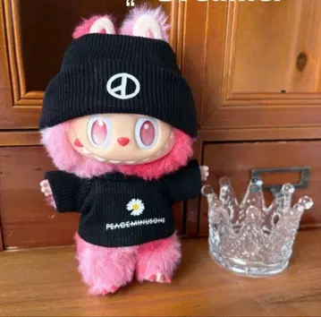 즉시 발송 17cm Labubu G-DRAGON 지용 의류 1227