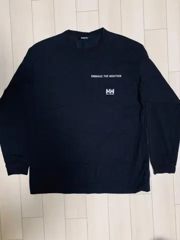 HH EMBRACE THE WEATHER 셔츠 블랙