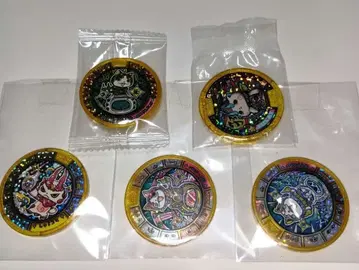 요괴워치 보물 메달 5개 세트