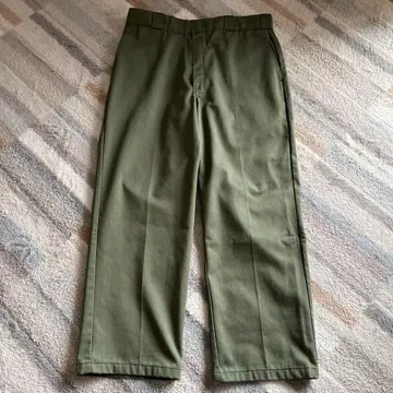 L.L.Bean 디키즈 워크 팬츠 36x32 올리브 그린