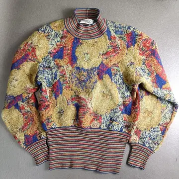 MISSONI SPORT 다색 꽃무늬 패턴 니트 스웨터