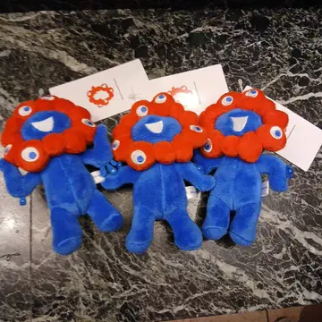 만박 미야쿠미야쿠 볼체인 마스코트 봉제 인형 키링 3종