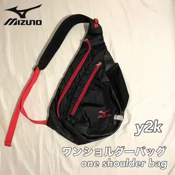 미즈노 원 숄더백 레드 x 블랙