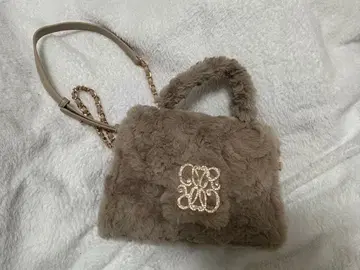 RANDA 2WAY 모노그램 숄더 퍼 백