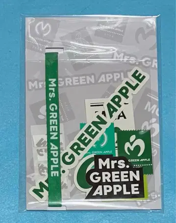 미사용품 Mrs. GREEN APPLE 스티커 미세스 그린애플