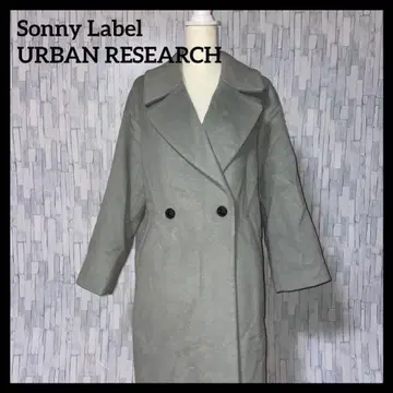 구제 의류 어반 리서치 서니 라벨 코트 라임 그린 오샤레기