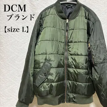 DCM 브랜드 남성용 MA-1 플라이트 자켓 발수 가공 카키 L