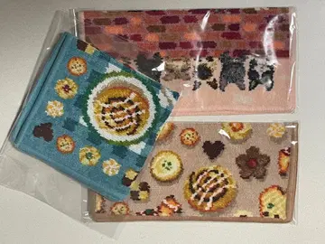 페이러 피카 타임 외 손수건 3개 세트 B급