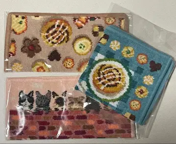 페이러 피카 타임 외 손수건 3개 세트 B급