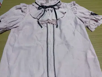 시크릿 허니 핑크 반팔 셔츠