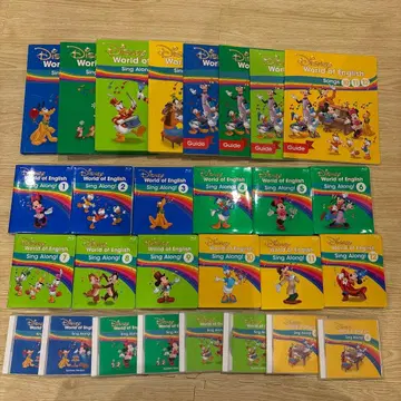 DWE 디즈니 영어 싱어롱 Blu-ray & CD 세트