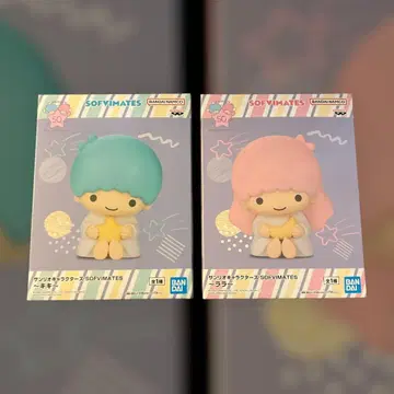키키라라 산리오 캐릭터 피규어 2개 세트 SOFIVIMATES
