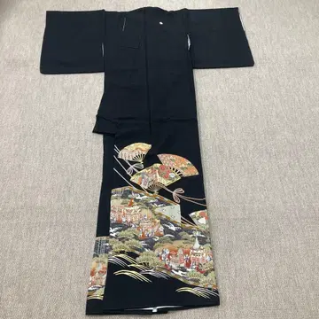 블랙 전례복 기모노