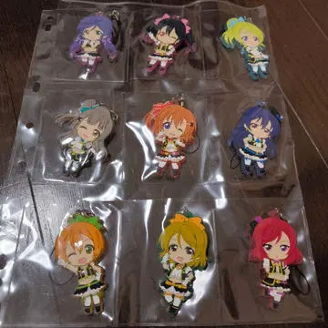 러브 라이브 러버 스트랩 9체 세트