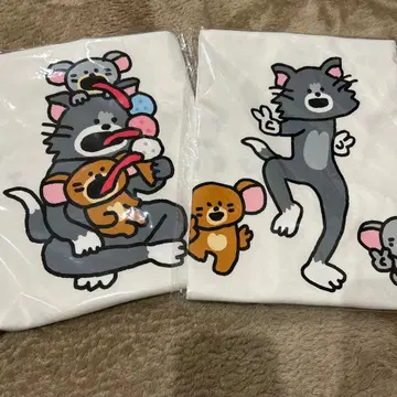 톰과 제리 T셔츠 2개 세트 M