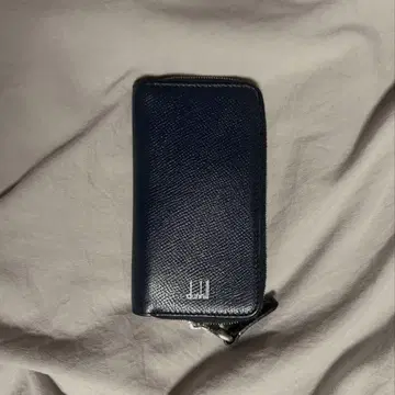 던힐 가죽 키케이스 네이비