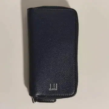던힐 가죽 키케이스 네이비